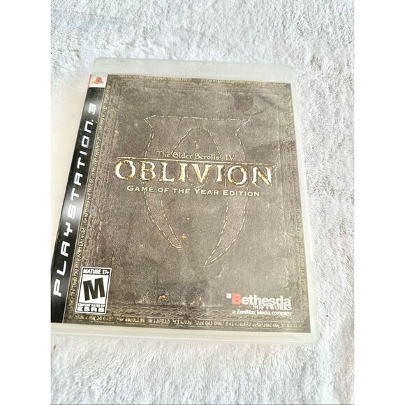 Elder Scrolls IV -  Oblivion - game of the year edition - PlayStation three - Picture 1 of 2